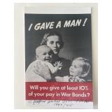 WWII JG 53 pilot signed photo