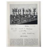 Artist Alik Cavaliere signed program