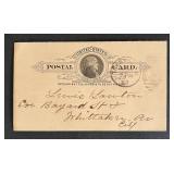 United States 1893 post card