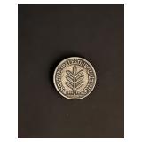 1935 Palestine Silver Coin 100 Mils