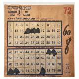 Silver Slipper Keno card