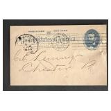 United States 1893 post card