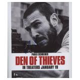 Den of Thieves Pablo Schreiber signed  movie...