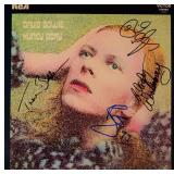 David Bowie signed Hunky Dory album
