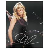 Jazz singer Diana Krall signed photo