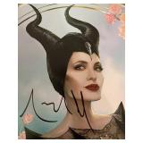 Maleficent Angelina Jolie signed photo