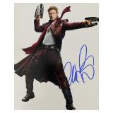Guardians of the Galaxy Chris Pratt signed photo