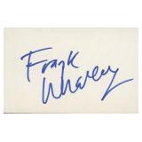 Frank Whaley "Pulp Fiction "signature cut