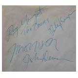 The Doors signed slip