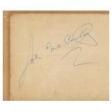 Senator Joseph McCarthy signed political...