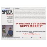 Adam Nimoy signed "For the Love of Spock" movie...