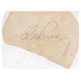 Elvis Presley signature cut