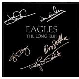 The Eagles The Long Run signed album