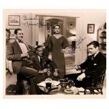 Norma Shearer and Clark Gable signed portrait...