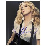 Madonna signed photo