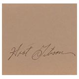 Rodeo star Hoot Gibson signature slip