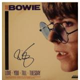 David Bowie signed Love You Till Tuesday album