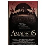 Amadeus cast signed movie poster