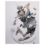 Jack Davis signed sketch