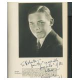 Douglas Fairbanks Jr. signed photo. GFA...