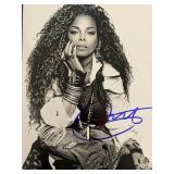 Janet Jackson signed photo