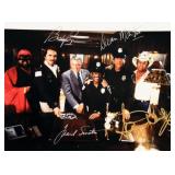 Cannonball Run II signed promo photo