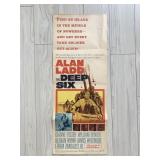 The Deep Six original 1958 vintage movie poster