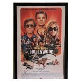 Once Upon a Time in Hollywood cast signed movie...