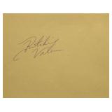 Ritchie Valens signature slip