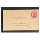 United States 1900s post card