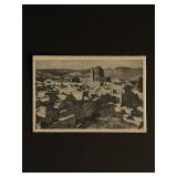 Vintage Jerusalem Post Card