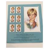 Diana Princess of Wales commemorative stamp set