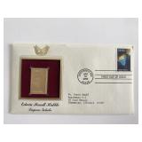 Edwin Powell Hubble Lagoon Nebula Gold Stamp...