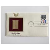 Bill of Rights 200th Anniversary Gold Stamp...