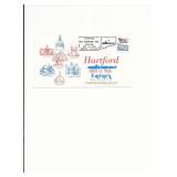 U.S.S. Hartford Launch - First Day Cover -...