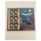 Diana Princess of Wales commemorative stamp set