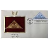 Pacific 97 Clipper Ship Gold Stamp Replica...