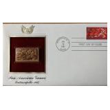 Pan American Games Indianapolis 1987 Gold Stamp...
