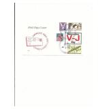 V-J Day 50th Anniversary - First Day Cover -...