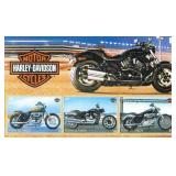 Harley Davidson Ferr Islands Stamp Sheet