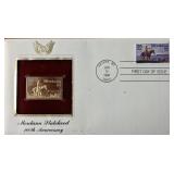 Montana Statehood 100th Anniversary Gold Stamp...