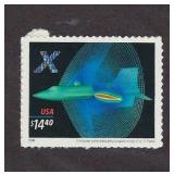 Space X USA Single Stamp