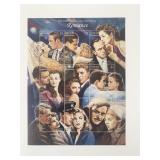 100th Anniversary of Cinema  Stamp Set -...