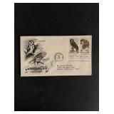 American Owls First Day Cover