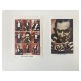 Bela Lugosi Dracula Souvenir Stamp Sheet & Set...