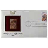 Wildlife of Our Fifty States Pika Gold Stamp...