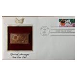 Special Messages Love You, Dad Gold Stamp...