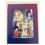 Lady Diana commemorative stamp set