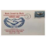 Farvex 1966 Hands Around The World First Day Cover