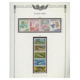 1986 Booklet Pane Stamps